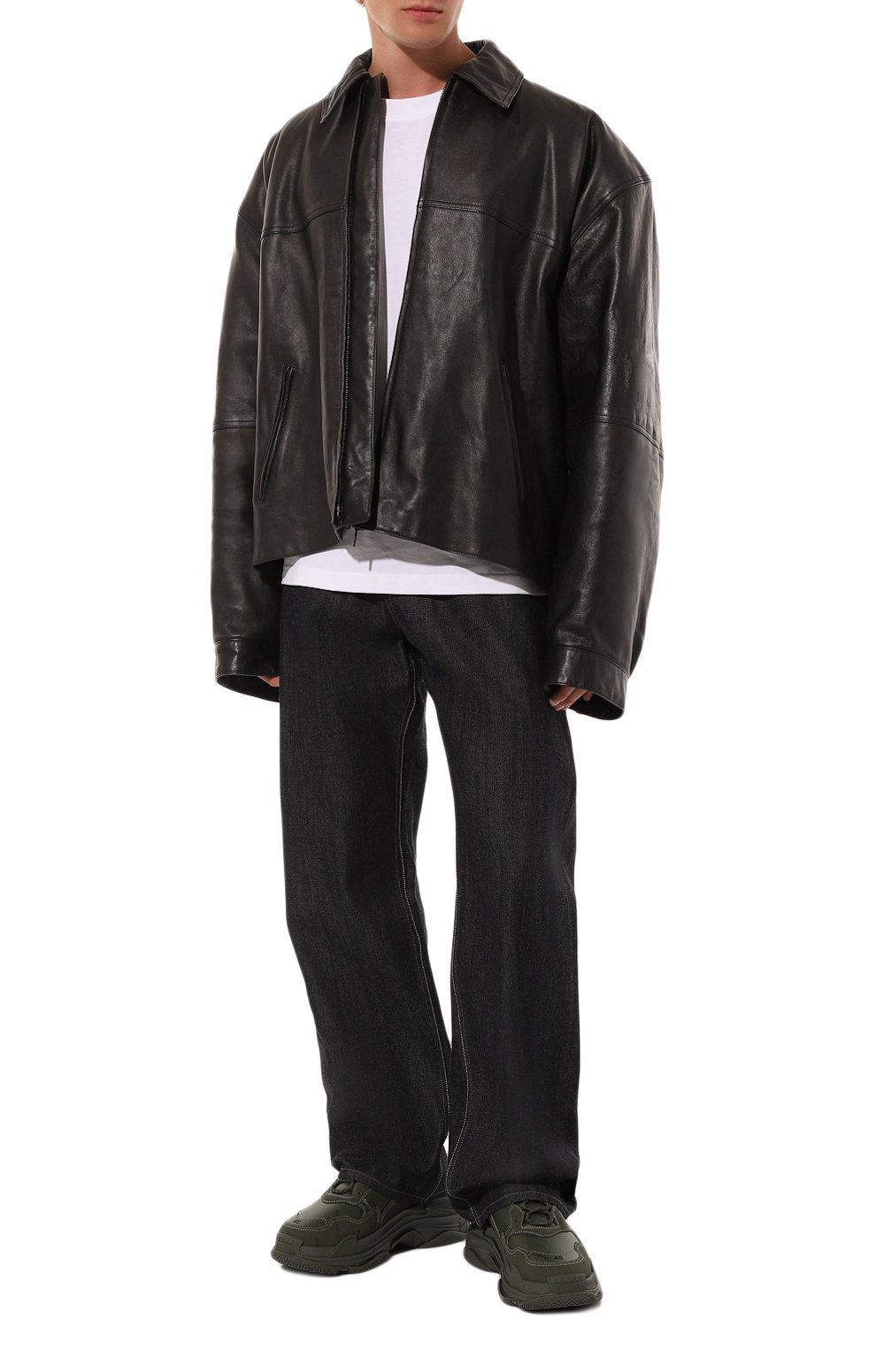 Комбинированные кроссовки triple s BALENCIAGA, арт. 536737/W2FA1, фото 2