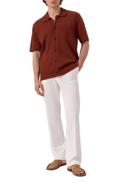 Хлопковая рубашка 12 STOREEZ, арт. 131405, фото 2