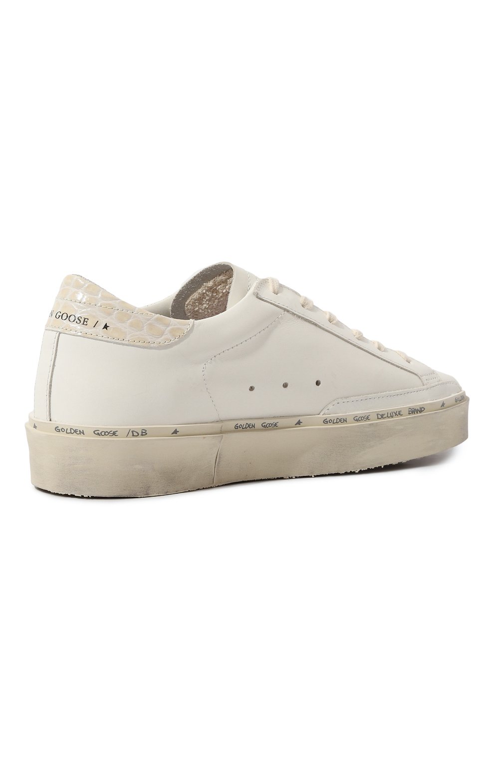 Кожаные кеды hi stars GOLDEN GOOSE DELUXE BRAND, арт. GWF00118/F00413, фото 5