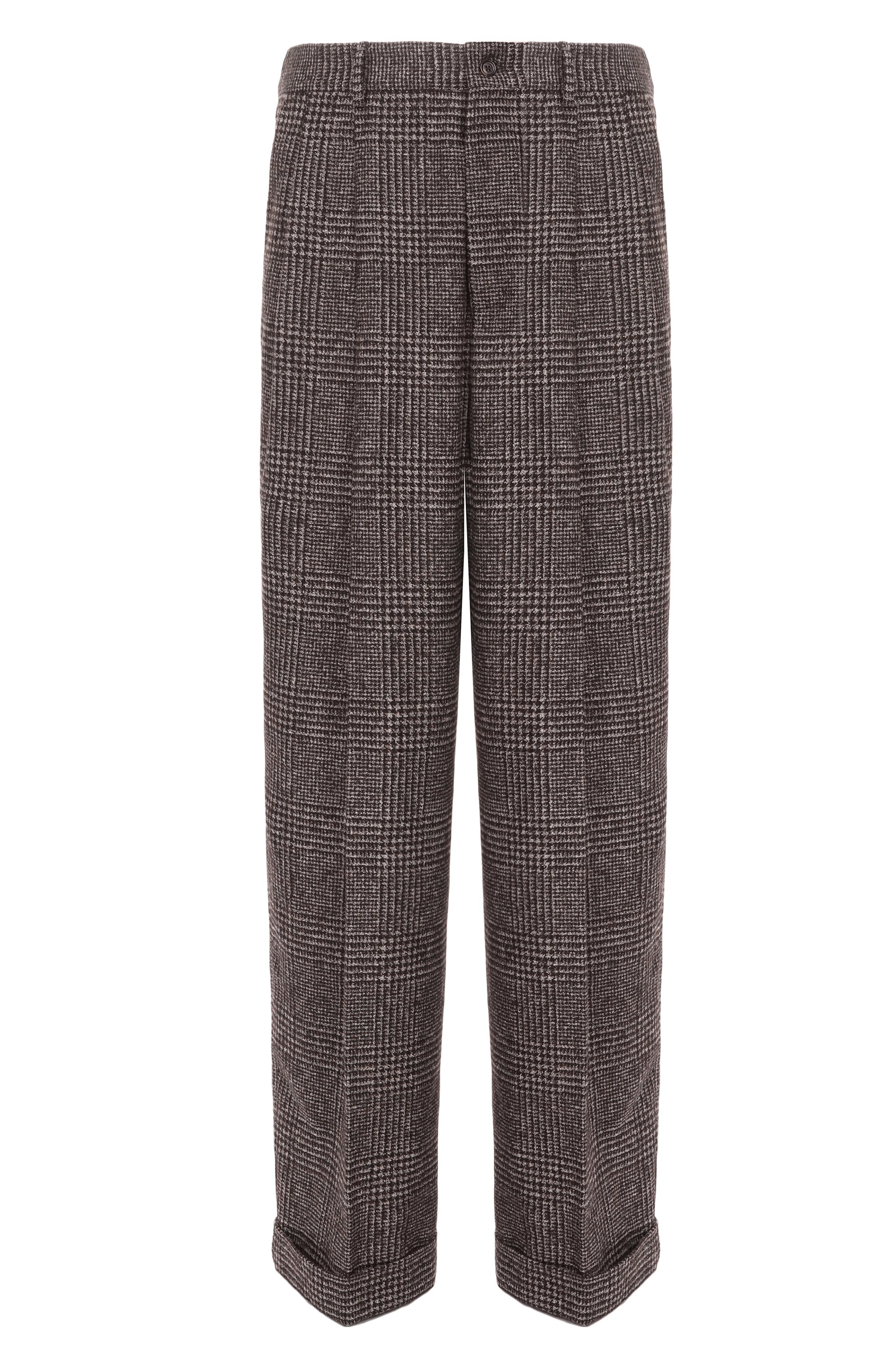 Брюки из шерсти и хлопка DOLCE & GABBANA, арт. GP160T/FQMKD, фото 1