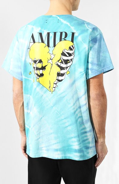 Хлопковая футболка AMIRI, арт. MTSST-LTD, фото 4