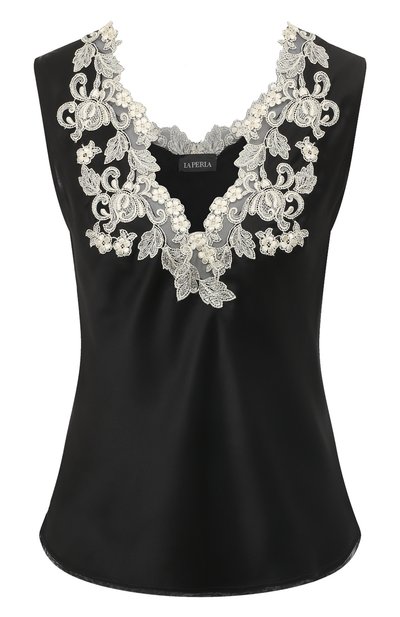 Женская шелковая майка LA PERLA, арт. N046480