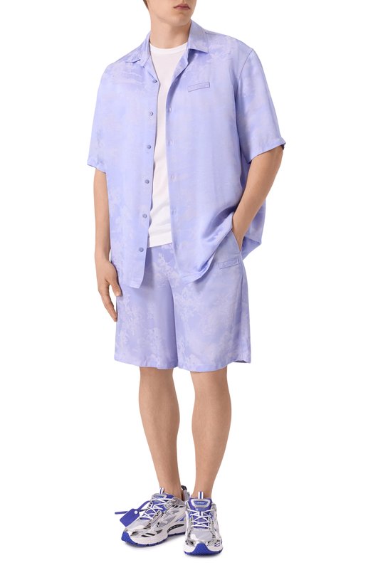 Рубашка Off-White 0MGG013S25FAB005 Фиолетовый  0MGG013S25FAB005 Фото 2