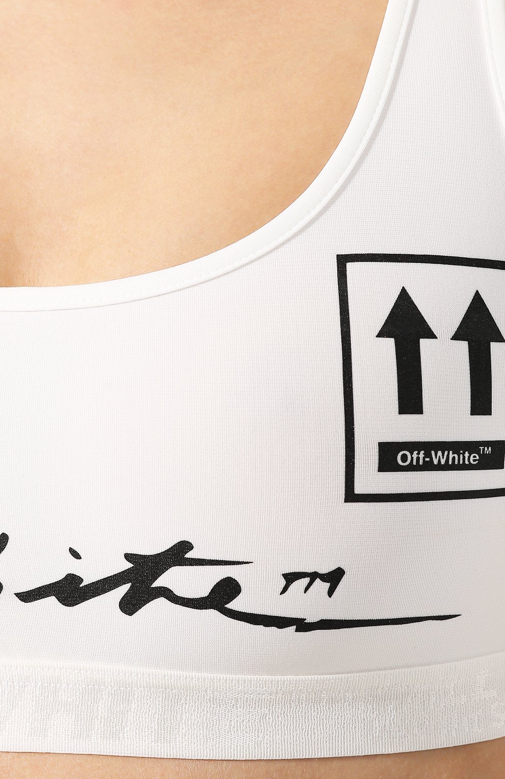 Топ из вискозы OFF-WHITE, арт. 0WAD081S19E020770110, фото 5