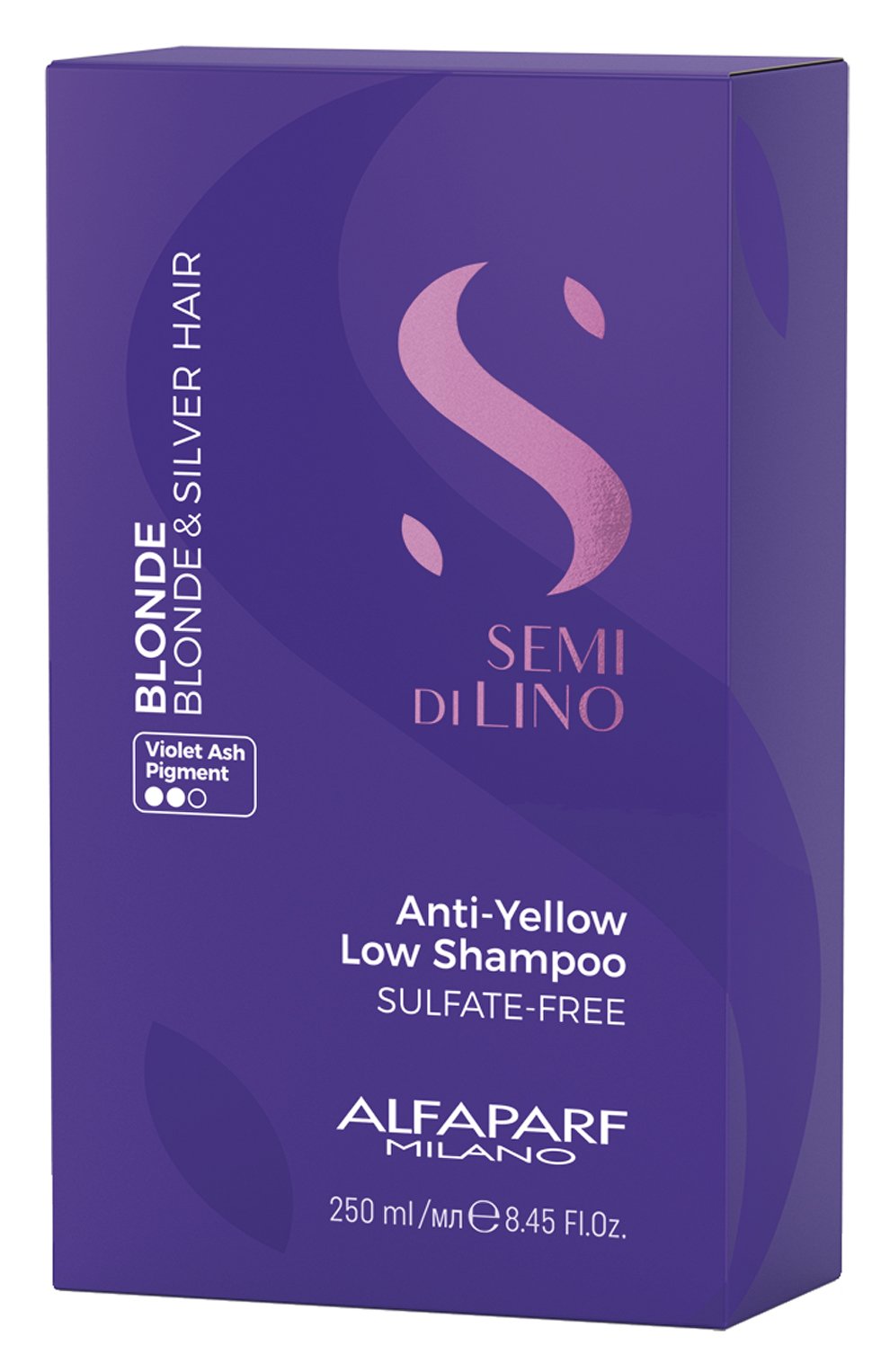 Тонирующий шампунь anti-yellow (250ml) ALFAPARF MILANO PROFESSIONAL, арт. 22625, фото 2