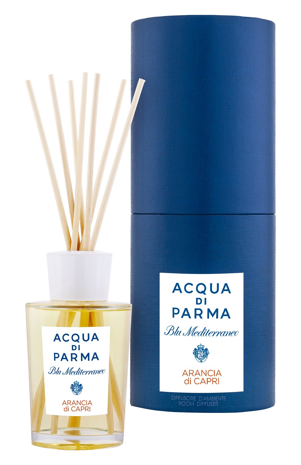 Диффузор для дома arancia di capri ACQUA DI PARMA бесцветного цвета по цене 5000 руб., арт. 62205, фото 2 Диффузор для дома arancia di capri ACQUA DI PARMA, арт. 62205, фото 2