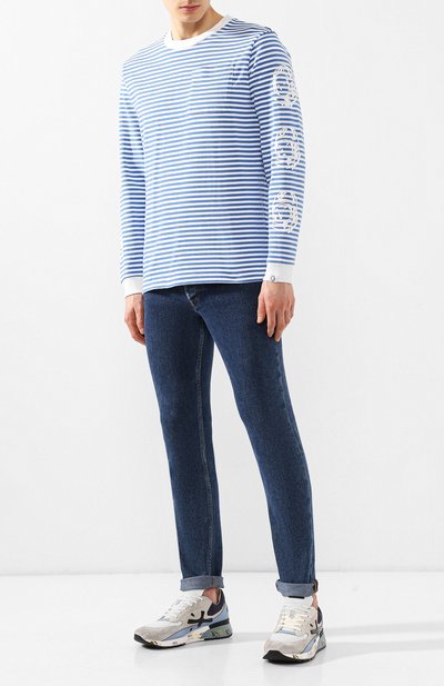 Хлопковый лонгслив BILLIONAIRE BOYS CLUB, арт. B19134, фото 2