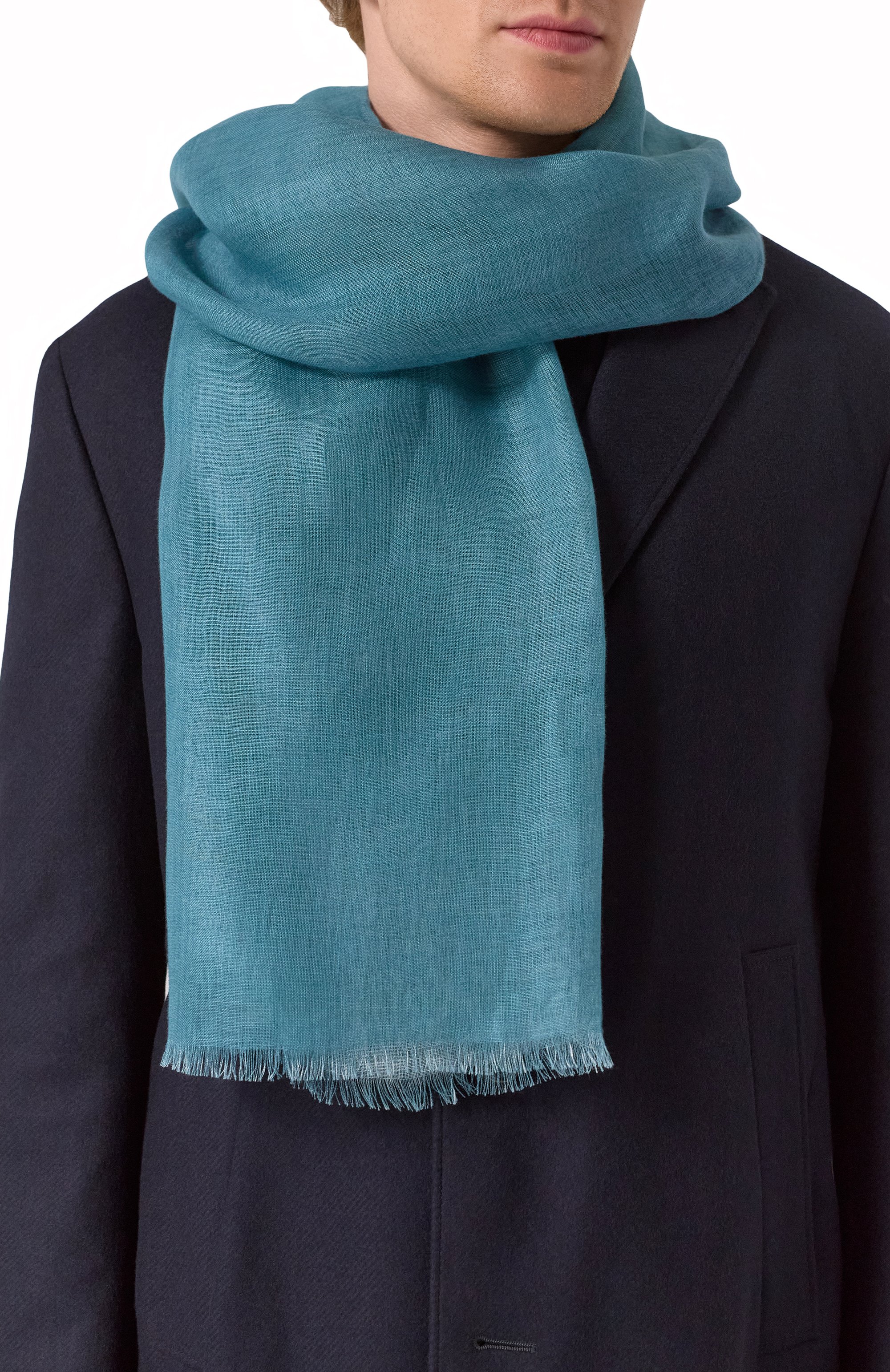 Льняной шарф PAUL&SHARK, арт. 25417000, фото 2