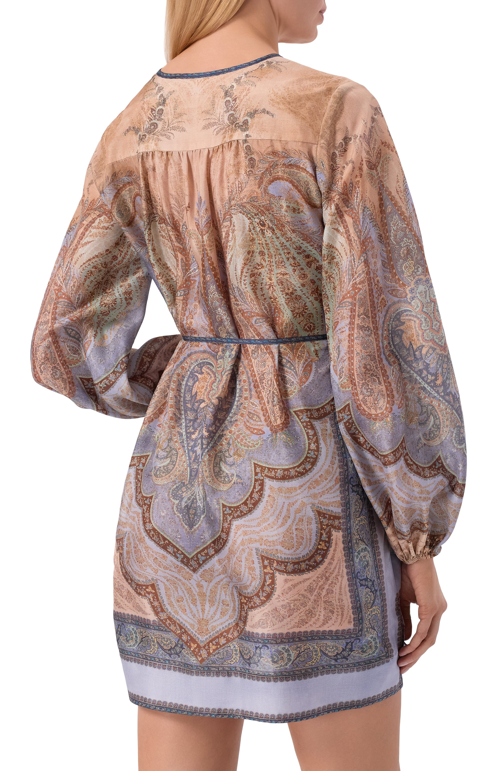 Шелковая туника ZIMMERMANN, арт. 5807DRS262, фото 3