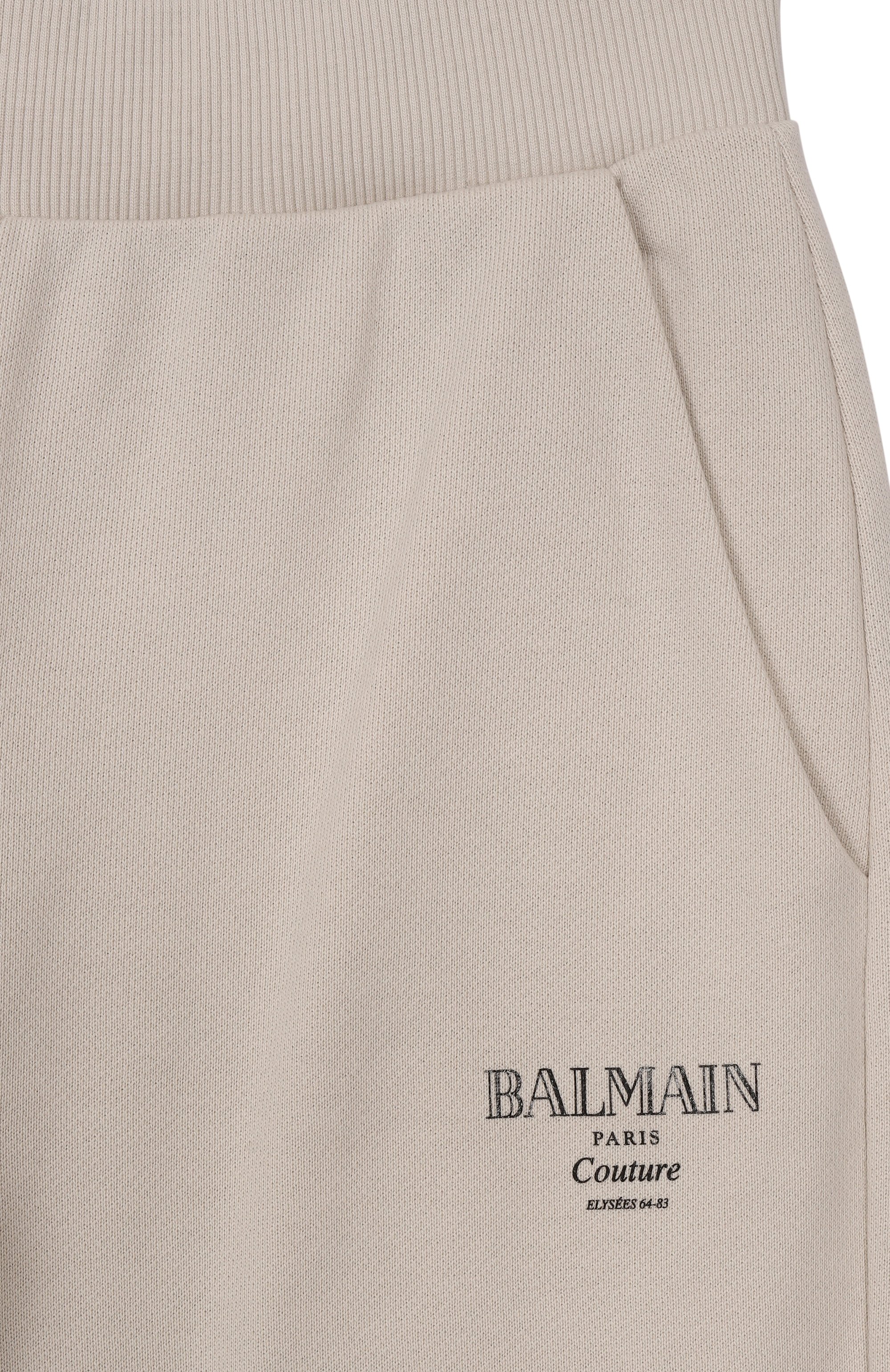 Хлопковые джоггеры BALMAIN, арт. BX6P40, фото 3