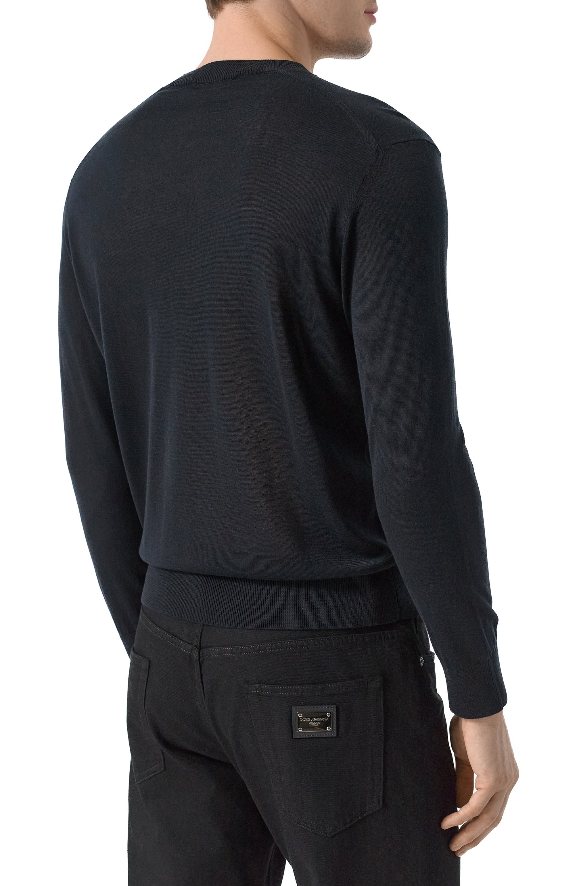 Джемпер LANEUS черного цвета по цене 34450 руб., арт. S5LAMAJP018, фото 4 Джемпер LANEUS, арт. S5LAMAJP018, фото 4