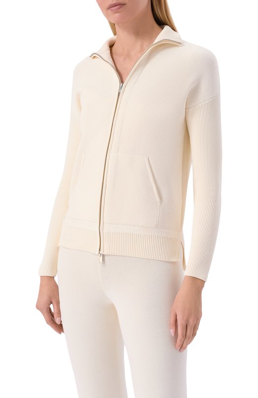 Кардиган MVST M26.CSW.K437/C0TT0NTECH Кремовый  M26.CSW.K437/C0TT0NTECH Фото 3