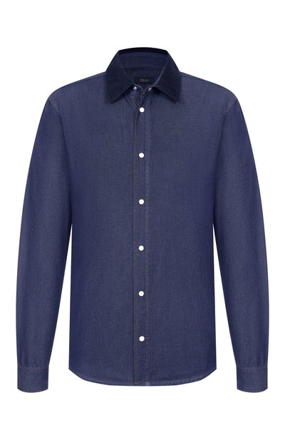 Мужская джинсовая рубашка ZILLI, арт. JPS007M010050012I