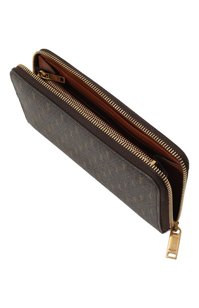 Портмоне le monogramme SAINT LAURENT темно-коричневого цвета по цене 77350 руб., арт. 664491/2UY2W, фото 3 Портмоне le monogramme SAINT LAURENT, арт. 664491/2UY2W, фото 3