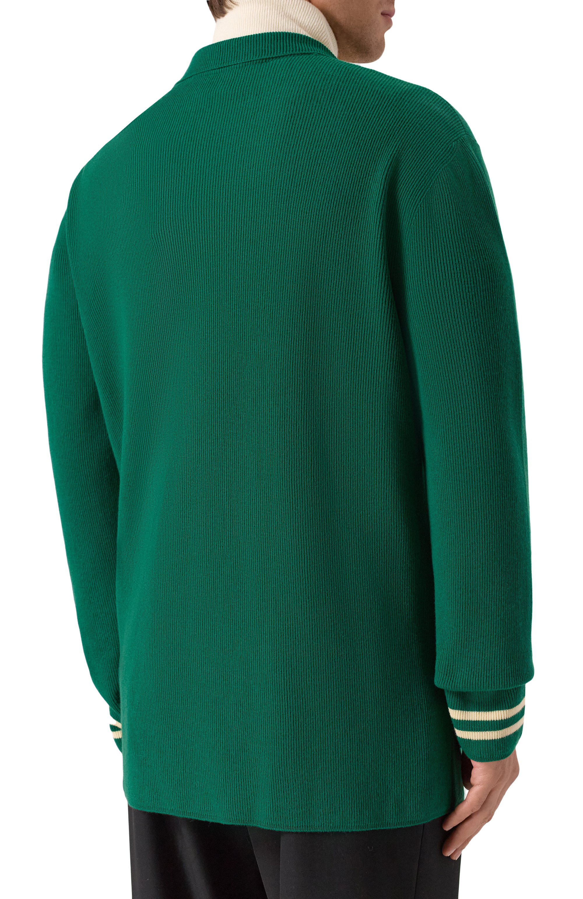 Пиджак из хлопка и шерсти VALENTINO, арт. 7V3KE02Z/AY4, фото 4