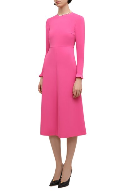 Платье REDVALENTINO розового цвета по цене 65450 руб., арт. XR3VADP0/69M, фото 3 Платье REDVALENTINO, арт. XR3VADP0/69M, фото 3