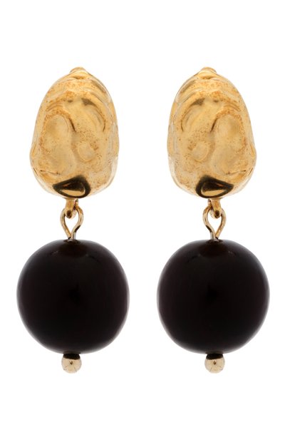 Серьги EXCLAIM бордового цвета по цене 8580 руб., арт. 042BRD3115E, фото 1 Серьги EXCLAIM, арт. 042BRD3115E, фото 1