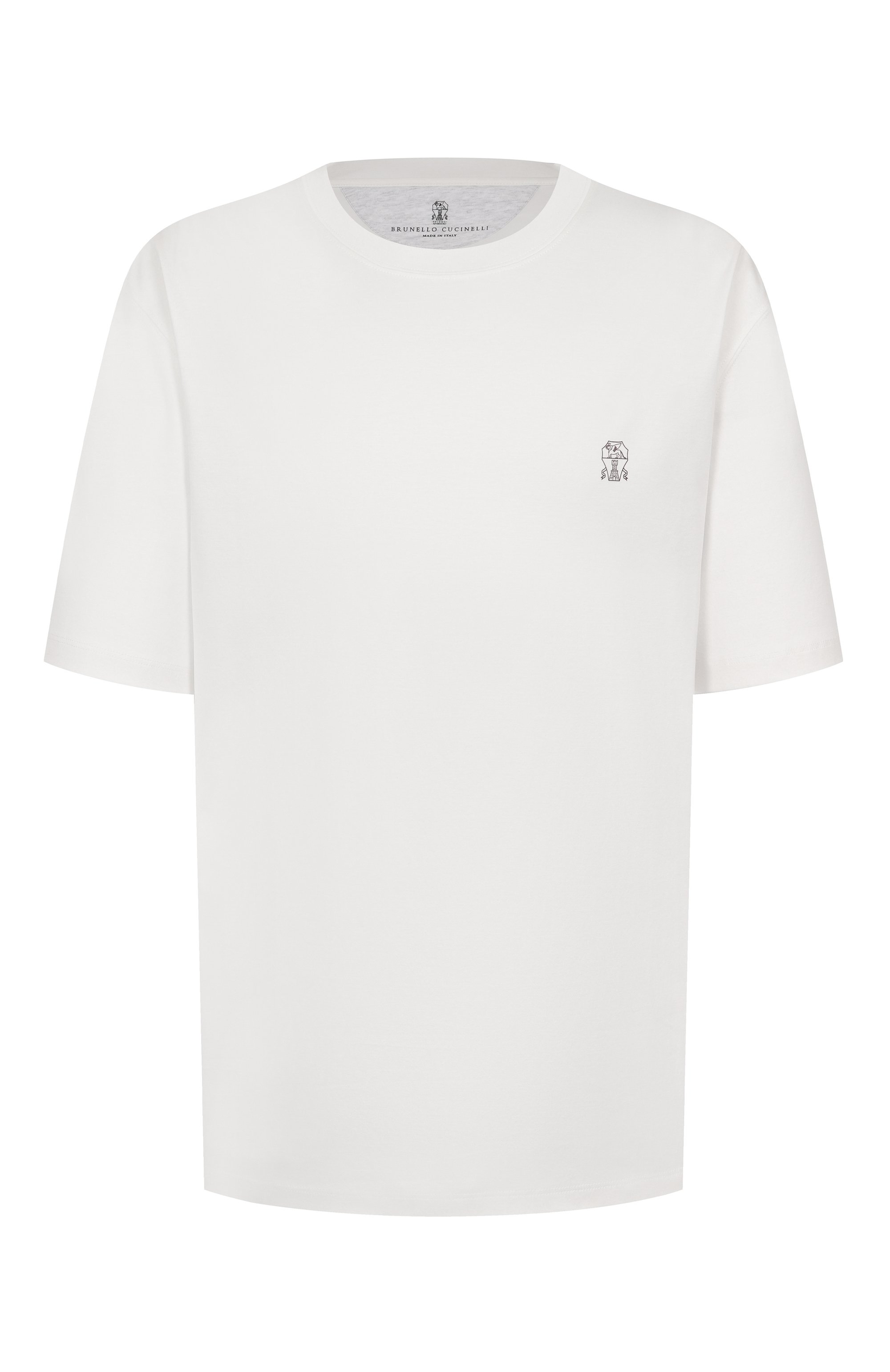 Хлопковая футболка BRUNELLO CUCINELLI, арт. M0B138440W, фото 1