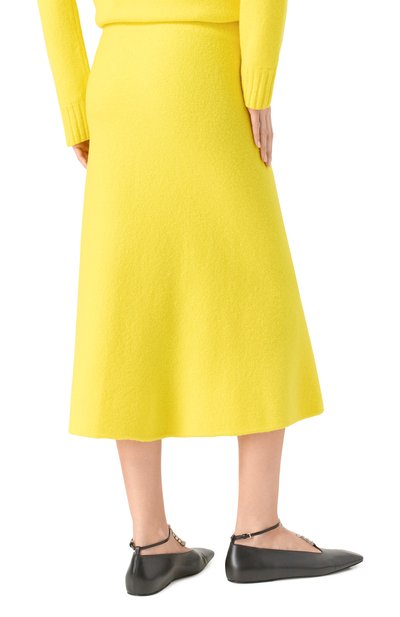 Шерстяная юбка JIL SANDER, арт. J02MA0248/J14506, фото 4