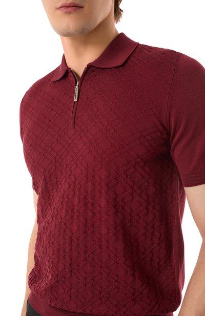 Поло из шелка и хлопка STEFANO RICCI, арт. K818090P31/F25172, фото 5