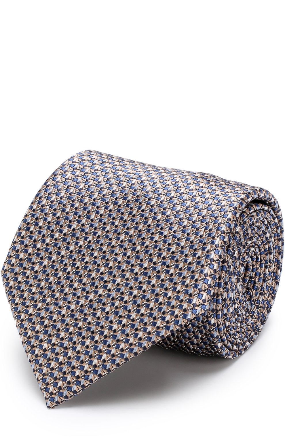 Шелковый галстук с узором BRIONI, арт. 062I00/P7485, фото 1