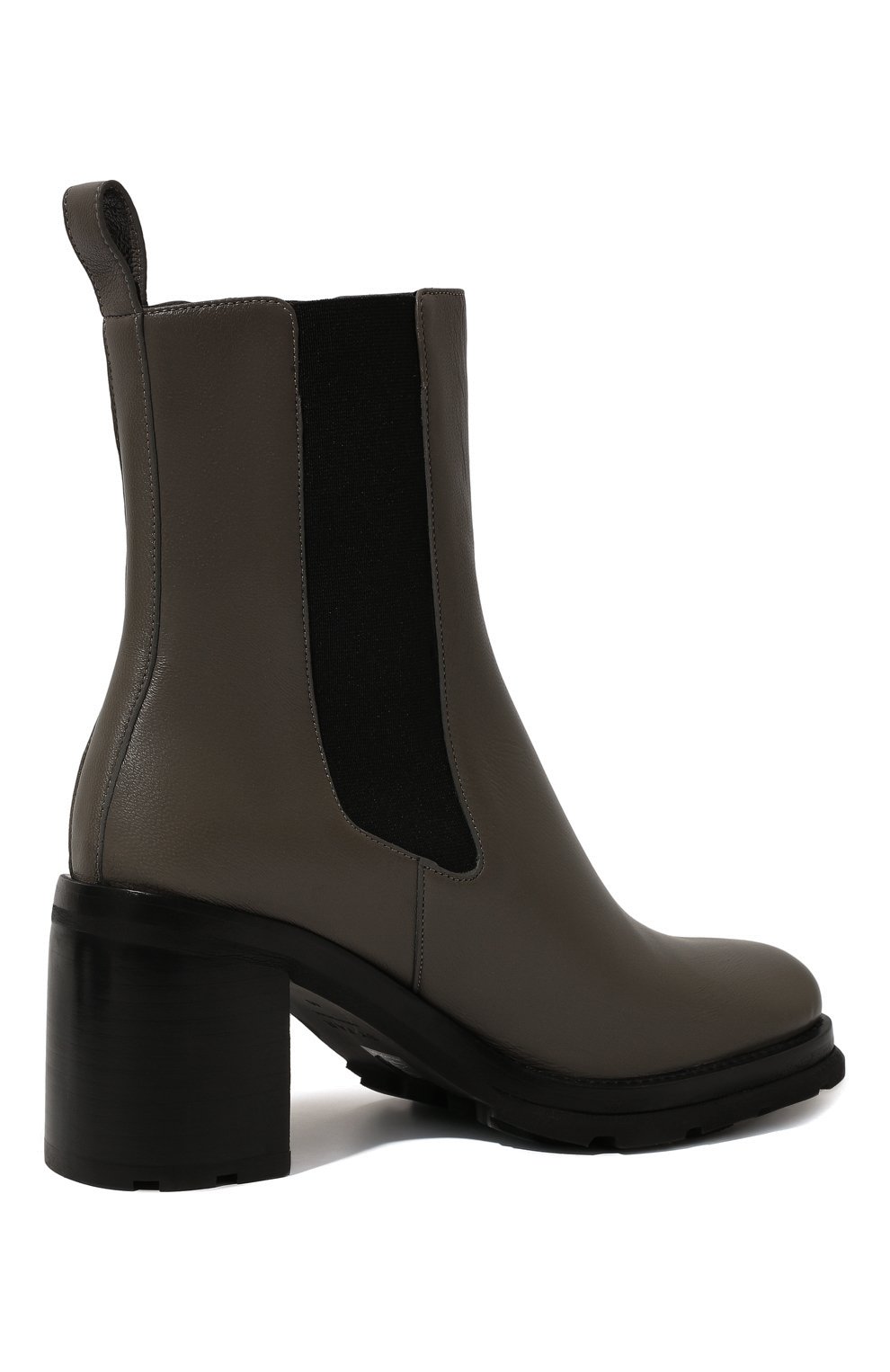 Кожаные ботильоны elijah BY FAR, арт. 22PFELJCEMNAP, фото 5