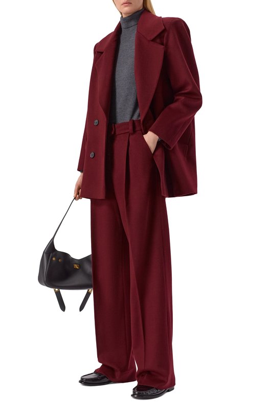 Брюки из шерсти и кашемира Borne Bourgeois SW-PN-BO-4029 Бордовый  SW-PN-BO-4029 Фото 2