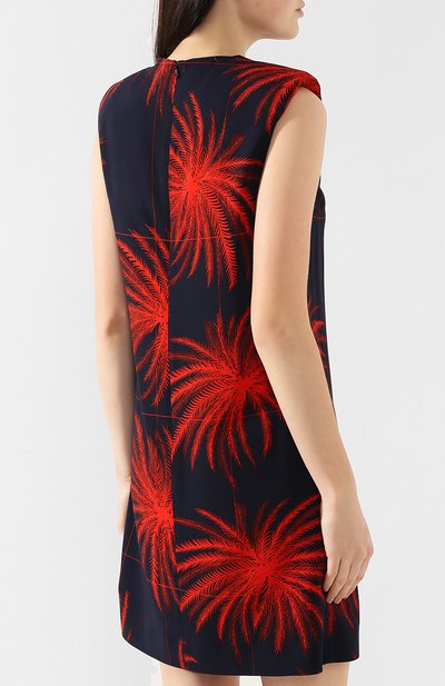Платье из вискозы VICTORIA, VICTORIA BECKHAM, арт. DRVV 599 PSS19 PRINTED HEAVY CREPE, фото 4