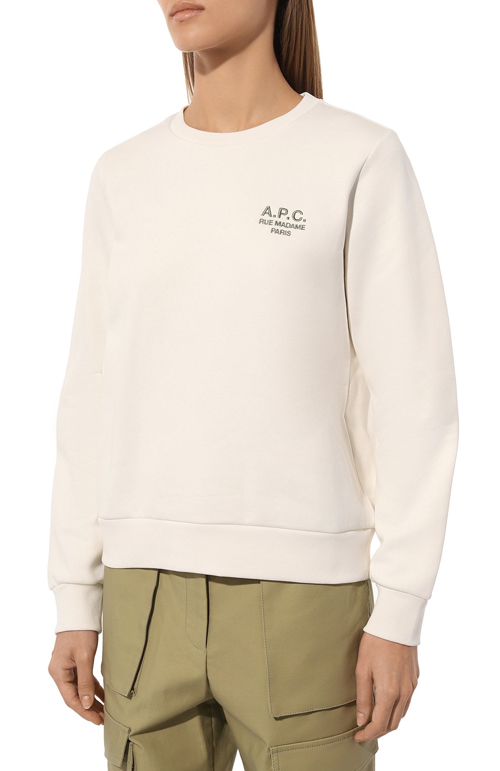 Хлопковый свитшот A.P.C., арт. C0GVG-F27700, фото 3
