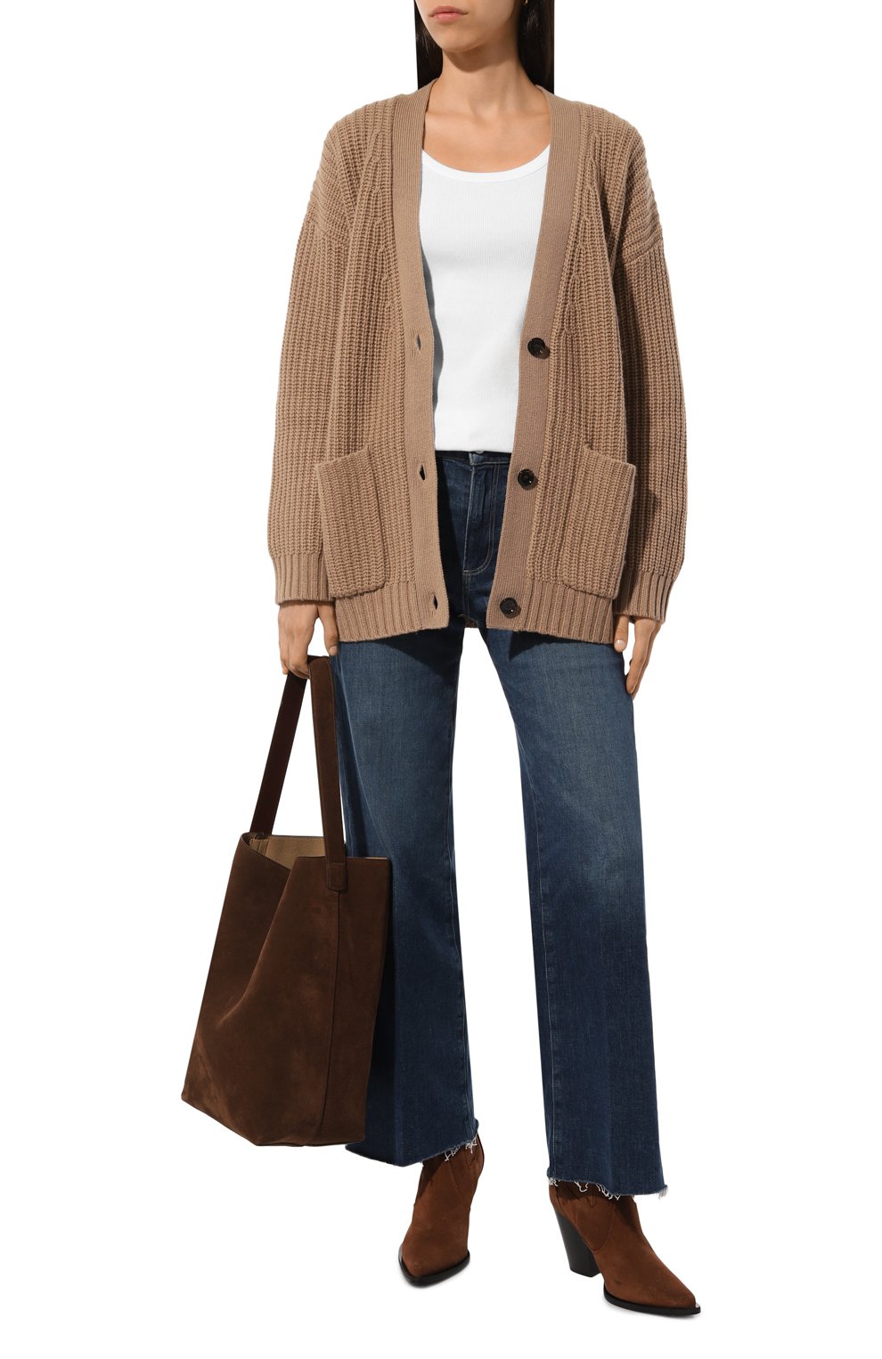 Кардиган из шерсти и кашемира ALLUDE, арт. 245/17780, фото 2