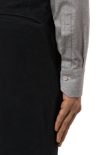 Хлопковая рубашка KITON, арт. UMCNERH0908602, фото 5