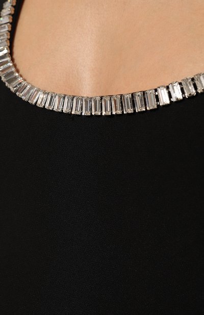 Платье с отделкой стразами RASARIO, арт. RS23F037X010, фото 5