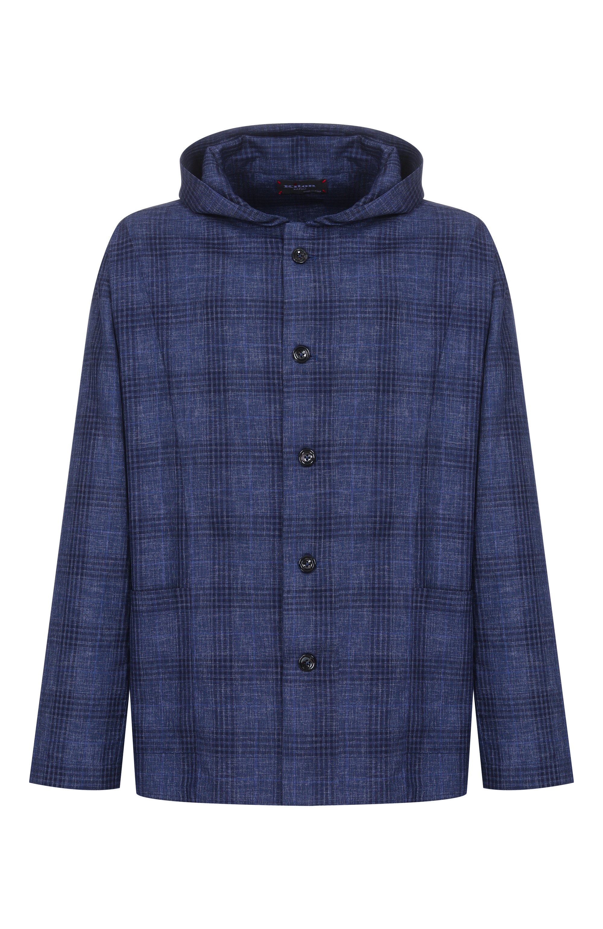 Шерстяная рубашка KITON, арт. UMCLUCAK0624E01, фото 1