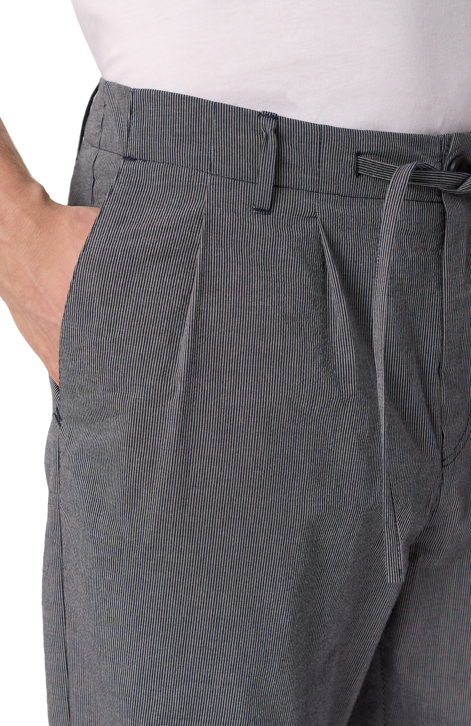 Хлопковые брюки HANNES ROETHER, арт. PA21PER.5113, фото 5