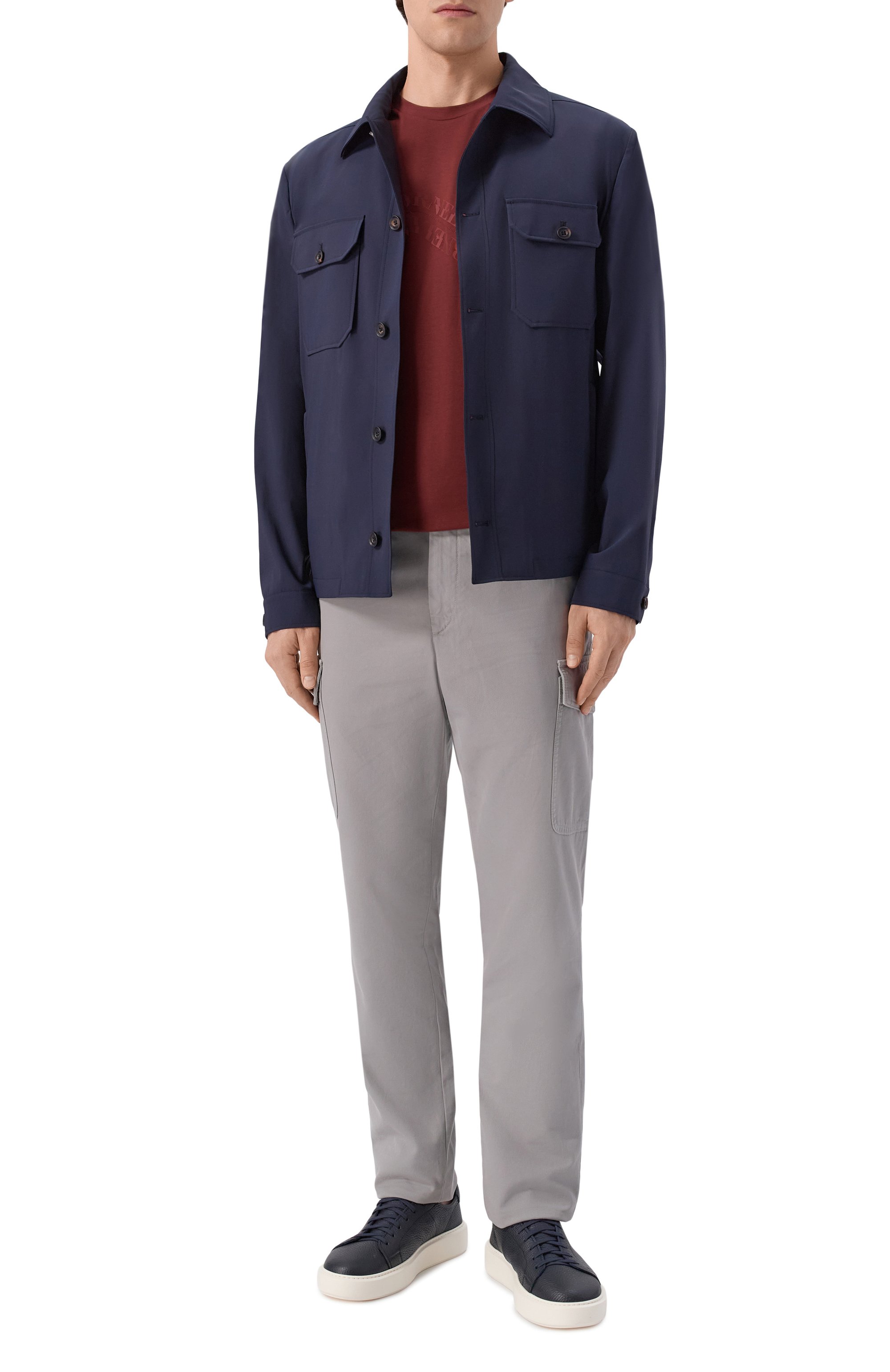 Хлопковая футболка CORNELIANI, арт. 27G584/2725039, фото 2