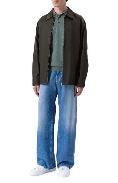 Шелковое поло DOLCE & GABBANA, арт. GXZ02T/JBS0C, фото 2