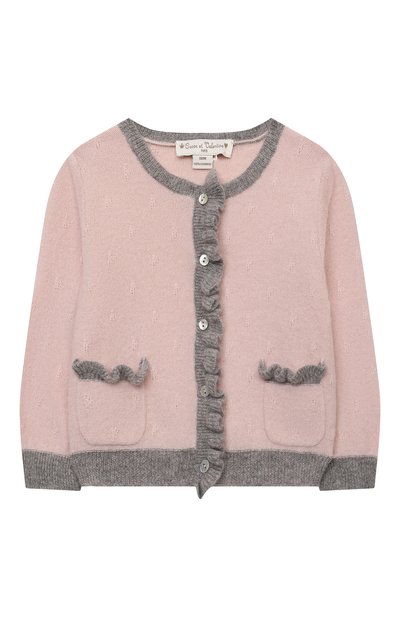 Кашемировый кардиган OSCAR ET VALENTINE, арт. CAR07S, фото 1