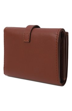 Женские кожаное портмоне noa A.P.C. коричневого цвета, арт. PXAWV-F63553 | Фото 2 (Материал: Натуральная кожа; Нос: Не проставлено; Материал сплава: Проставлено)