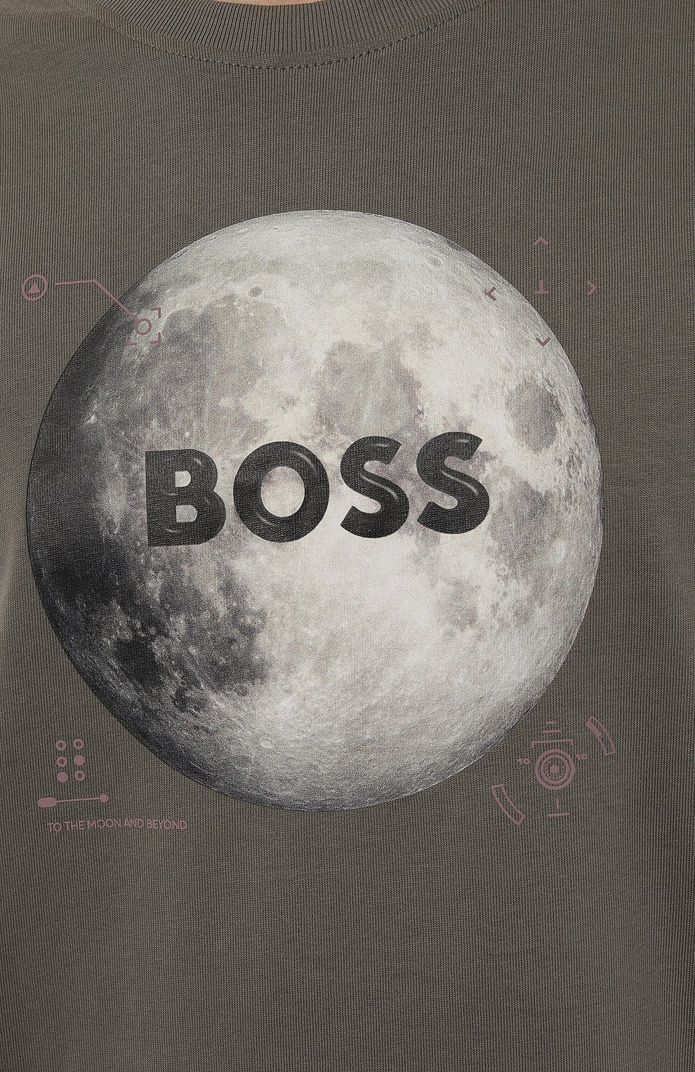 Хлопковая футболка BOSS ORANGE, арт. 50528189, фото 5