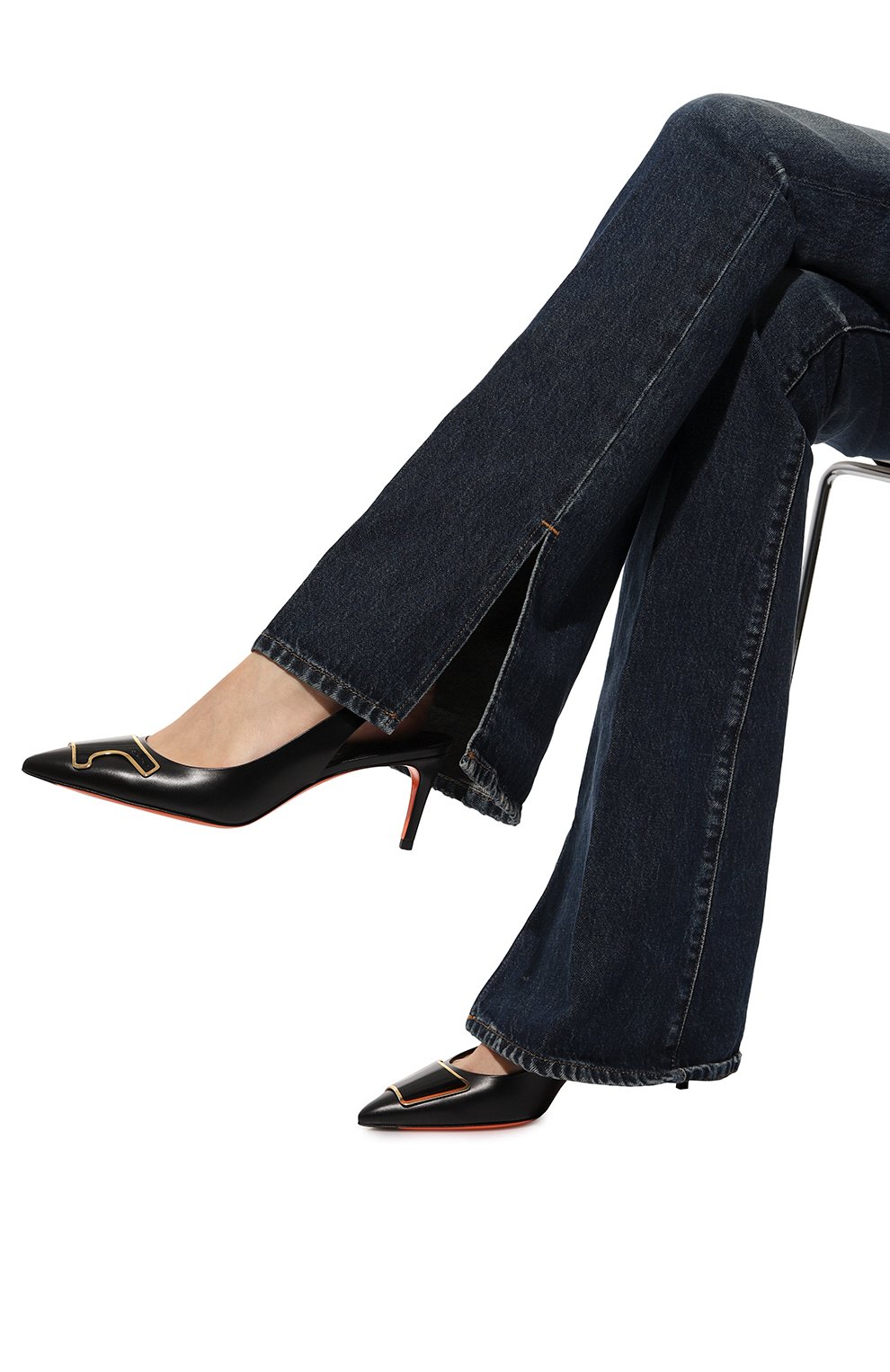 Кожаные туфли SANTONI, арт. WDLS70828HA2TSV4, фото 3