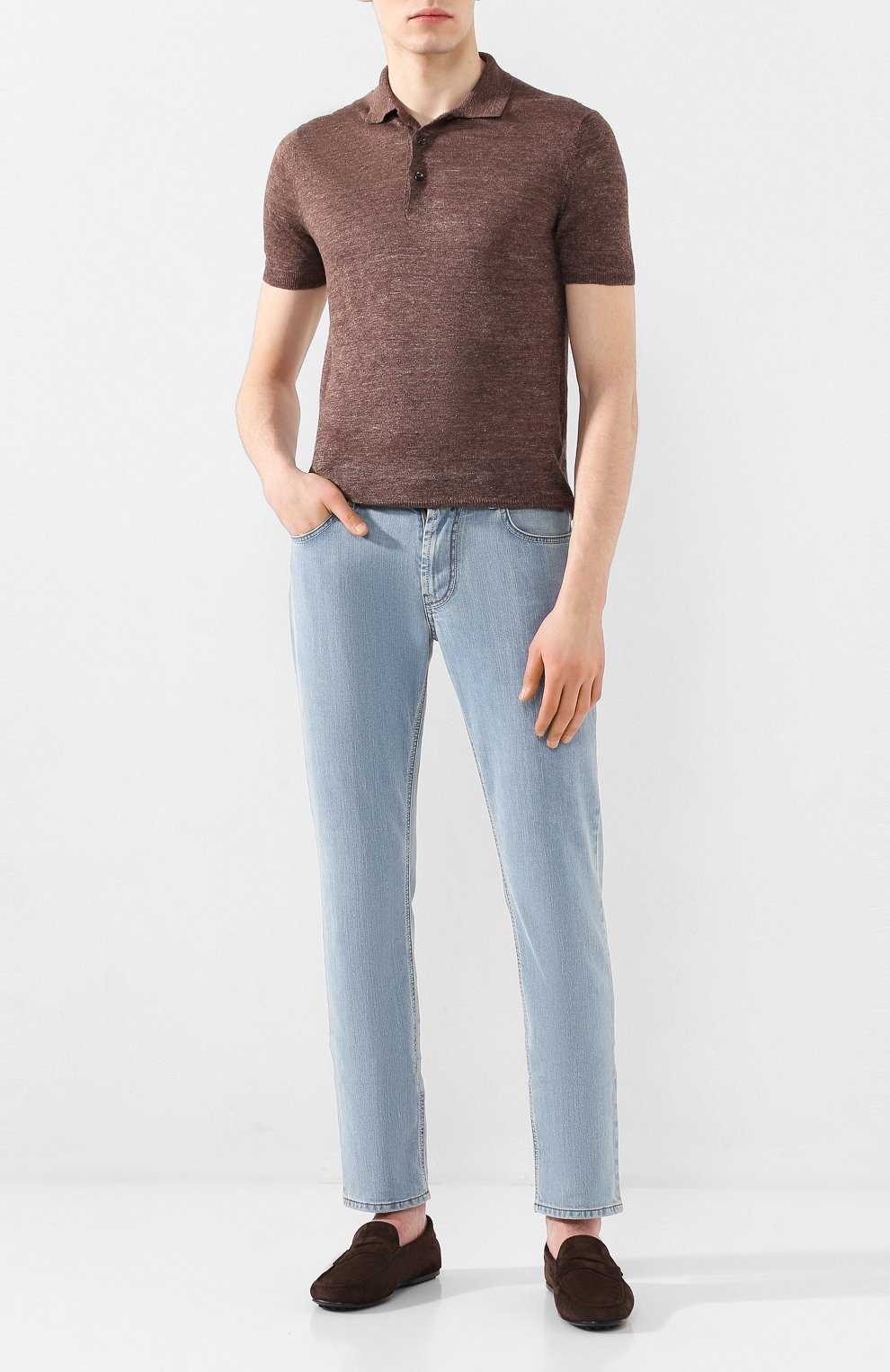 Замшевые мокасины TOD’S, арт. XXM0LR00011RE0, фото 2