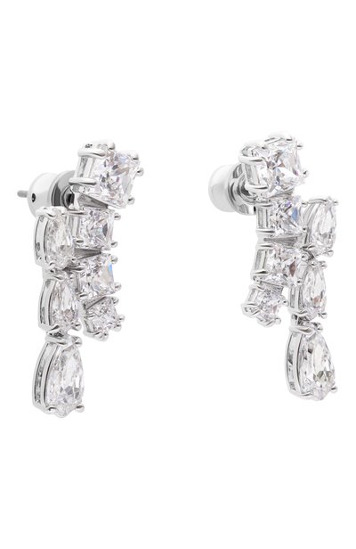 Серьги SWAROVSKI прозрачного цвета по цене 24500 руб., арт. 5700418, фото 3 Серьги SWAROVSKI, арт. 5700418, фото 3