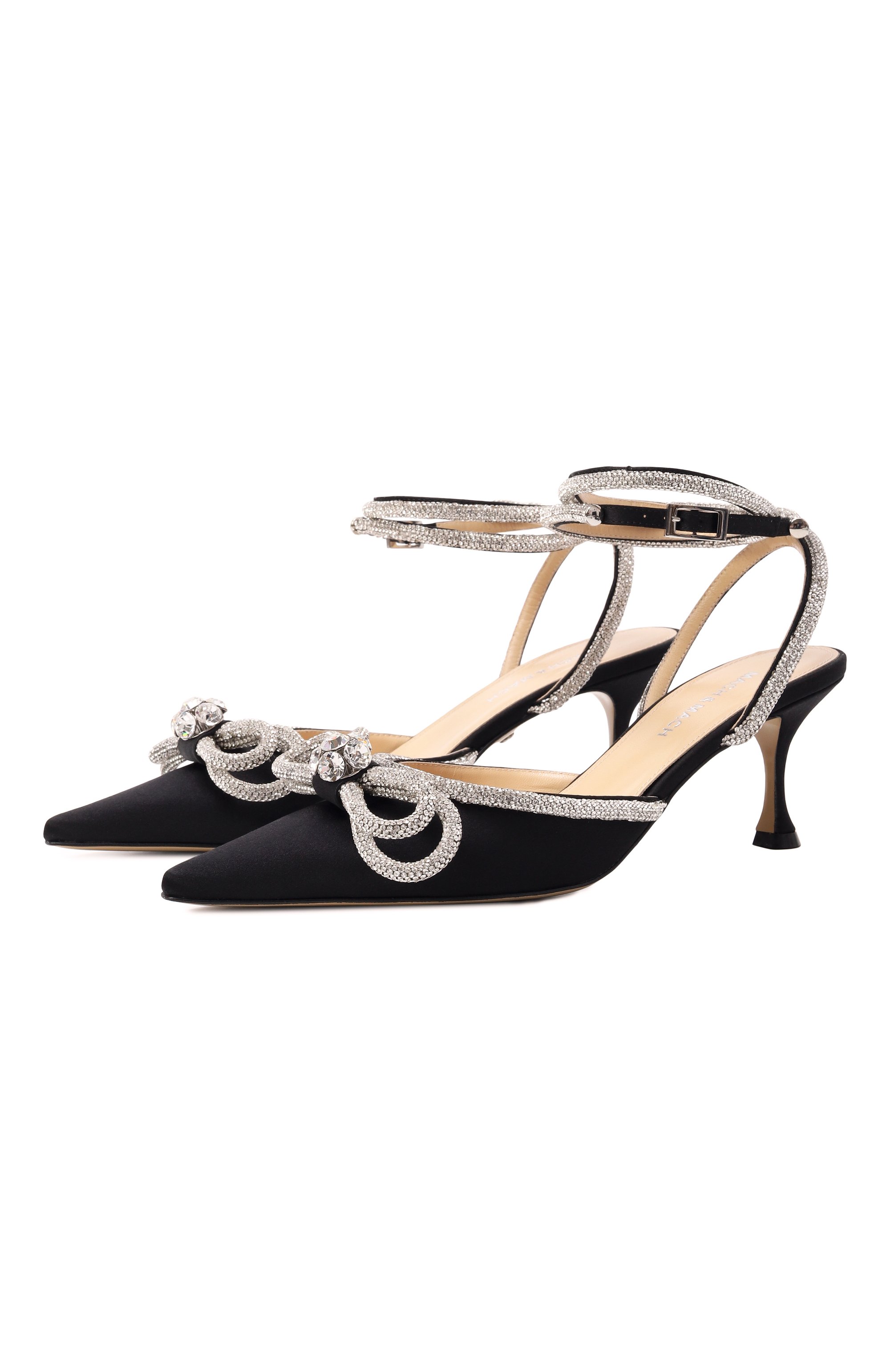 Текстильные туфли double bow 65 MACH & MACH, арт. SS21-2217, фото 1