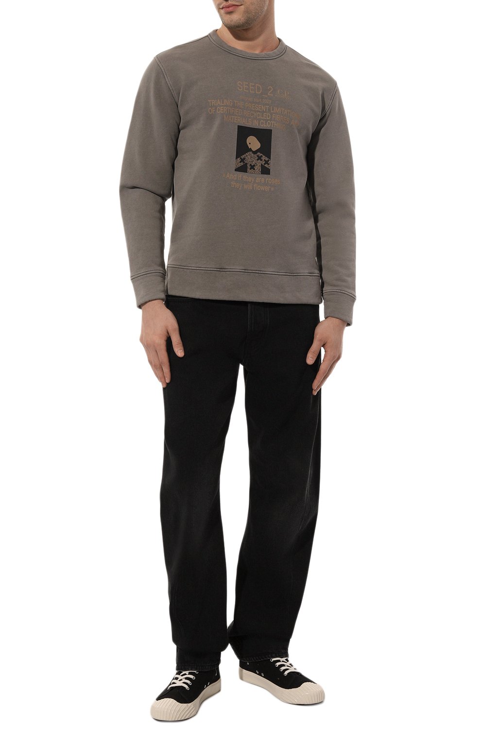 Хлопковый свитшот C.P. COMPANY, арт. 14CMSS341A-006529N, фото 2