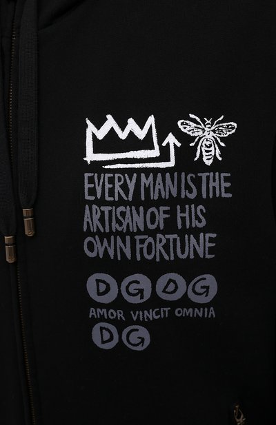 Хлопковая толстовка DOLCE & GABBANA, арт. F9I33Z/G7WVK, фото 5