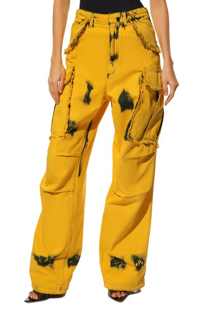 Джинсы DARKPARK желтого цвета по цене 78650 руб., арт. 8DWP004 F R005045, фото 3 Джинсы DARKPARK, арт. 8DWP004 F R005045, фото 3