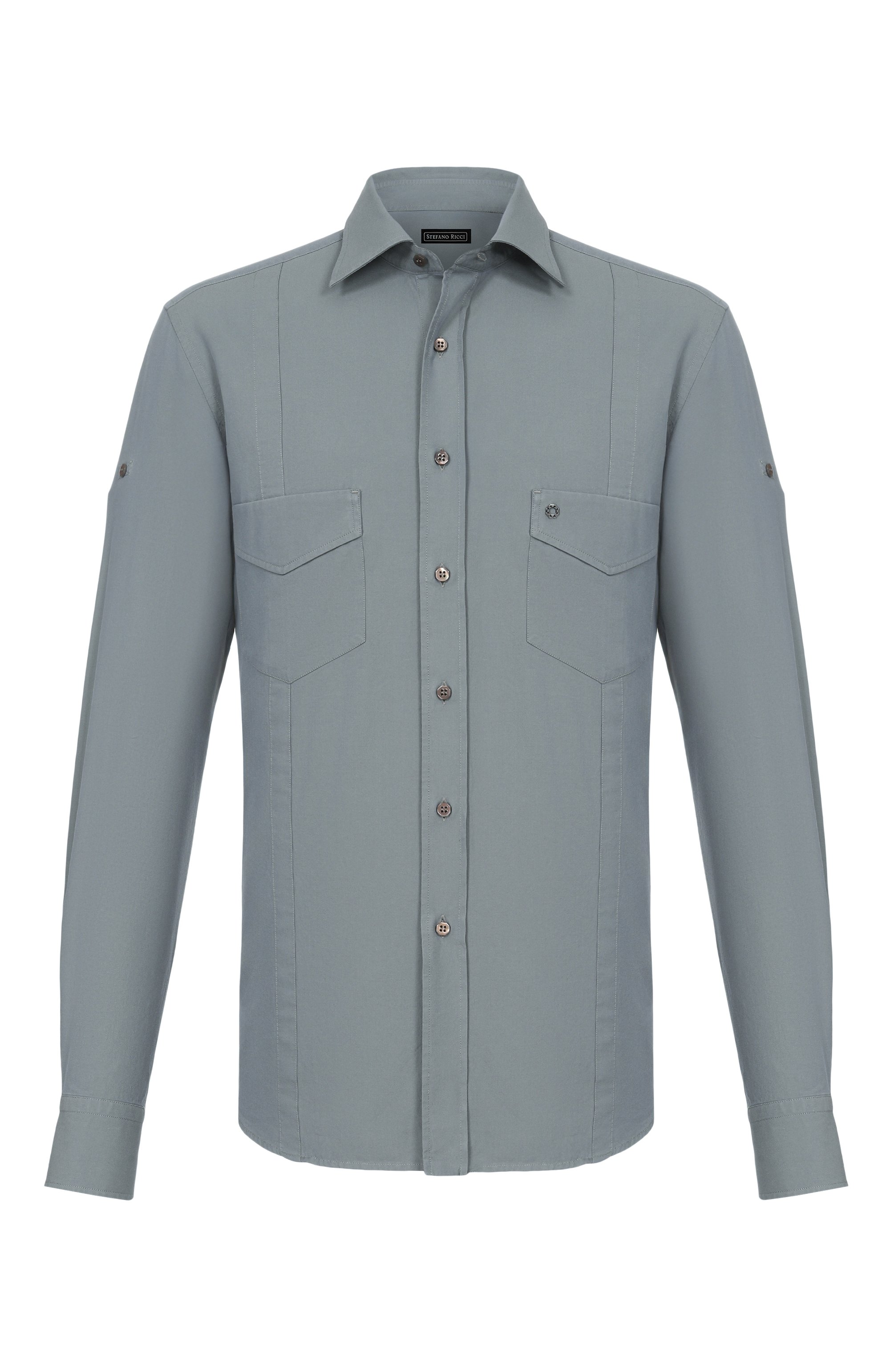 Хлопковая рубашка STEFANO RICCI, арт. MC008149/BX3128, фото 1