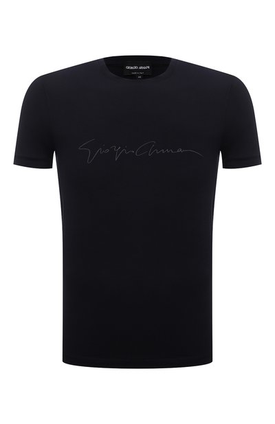 Мужская футболка из вискозы GIORGIO ARMANI, арт. 6GST56/SJP4Z