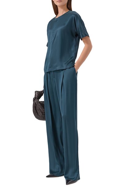 Женский атласный топ GIORGIO ARMANI, арт. GW003108/TE10101