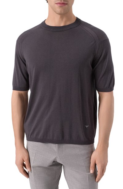 Джемпер из лиоцелла и хлопка EMPORIO ARMANI, арт. EM000672/AF13907, фото 3